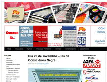 Tablet Screenshot of abigrafmg.com.br